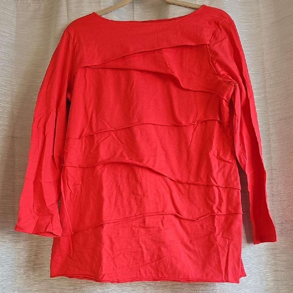 Neon Buddha Coral Women's Top